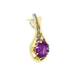 Amethyst-Anhänger Bicolor