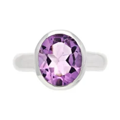 Amethyst-Ring Silber
