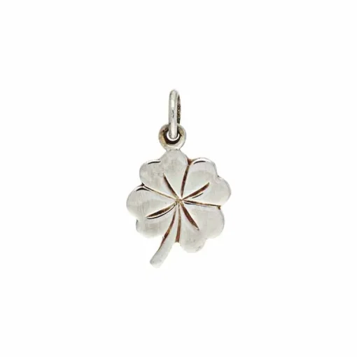 Anhänger "Kleeblatt" in 925 Sterlingsilber