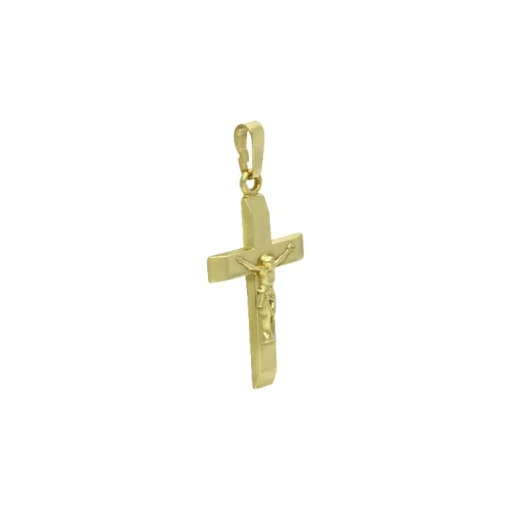 Anhänger 'Kreuz' Gelbgold