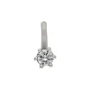 Anhänger mit Brillant 0,10 ct Weißgold