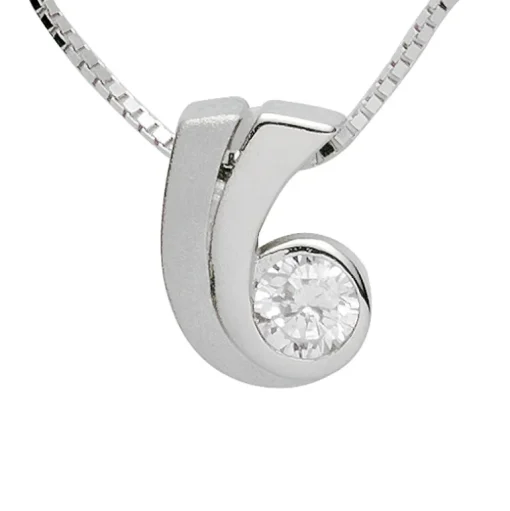 Anhänger mit Kette Silber