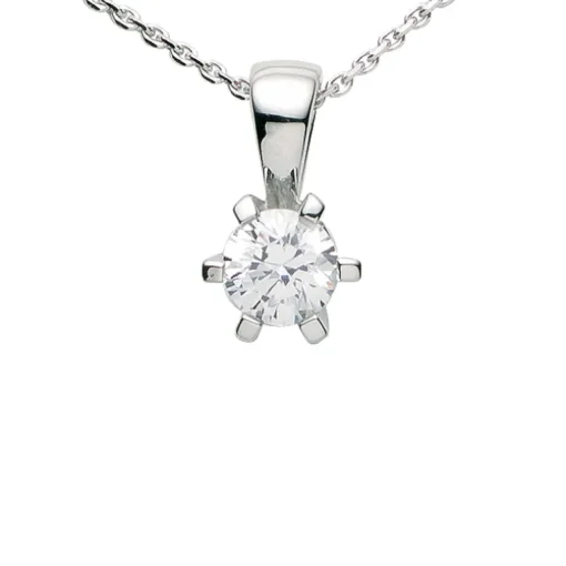 Anhänger mit Kette Silber