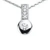 Anhänger mit Kette Silber