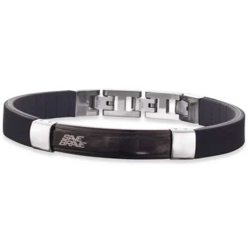 Armband Save Brave 'Uncle' Edelstahl
