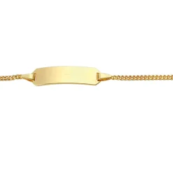 Armschmuck 333/-Gelbgold Länge: 14 cm, ID-Armband