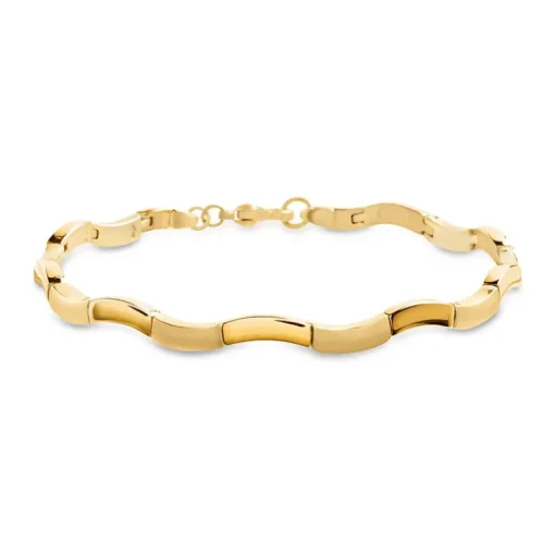 BOCCIA Armband Titan vergoldet