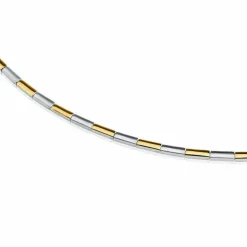 BOCCIA Collier Titan teil-vergoldet
