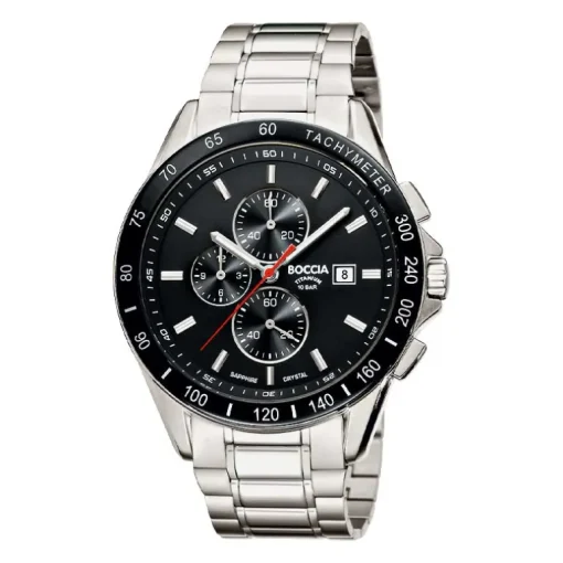 BOCCIA Herrenarmbanduhr Titan 3751-02