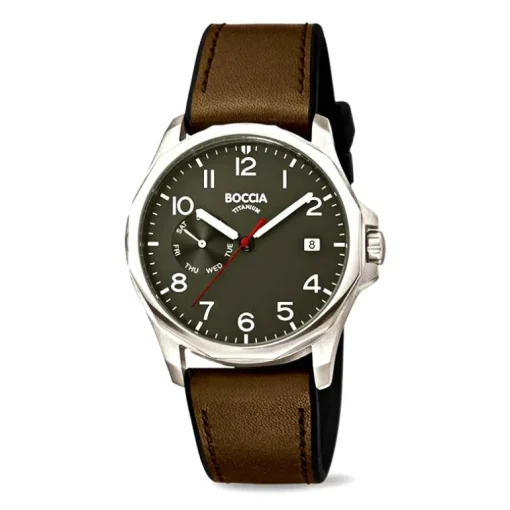BOCCIA Herrenarmbanduhr Titan 3644-01