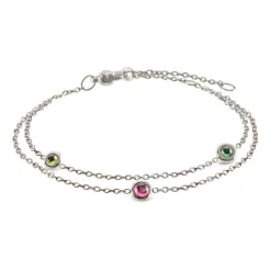 BOCCIA Turmalin-Armband Titan