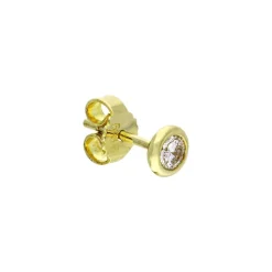 Brillant Ohrstecker Gelbgold