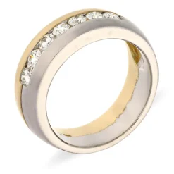 Brillant Ring Bicolor