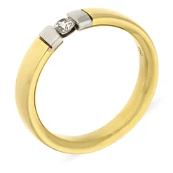Brillant Ring Bicolor