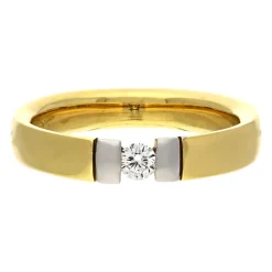 Brillant Ring Bicolor