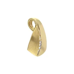 Brillant-Anhänger Gelbgold