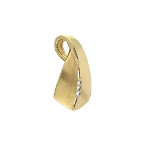 Brillant-Anhänger Gelbgold