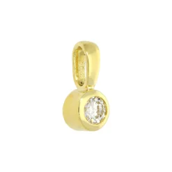 Brillant-Anhänger Gelbgold 0,35 ct