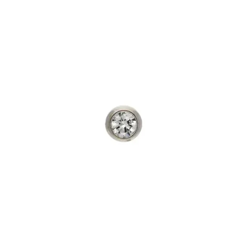 Brillant-Anstecker Weißgold