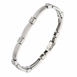 Brillant-Armband Weißgold