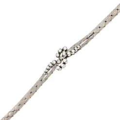 Brillant-Armband Weißgold