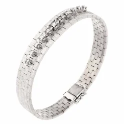 Brillant-Armschmuck Weißgold