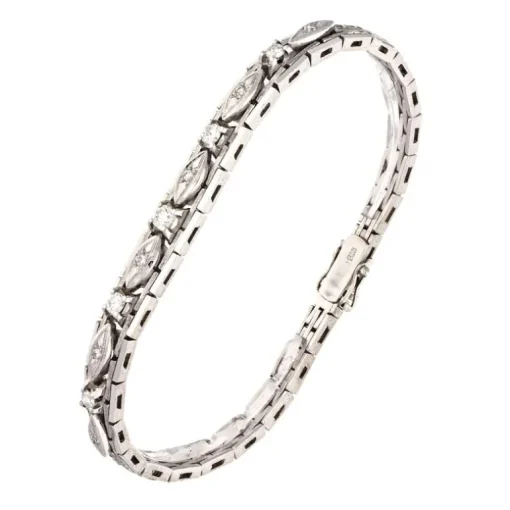 Brillant-Armschmuck Weißgold