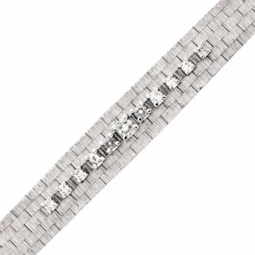 Brillant-Armschmuck Weißgold