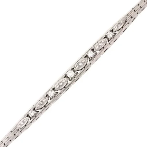 Brillant-Armschmuck Weißgold
