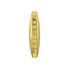 Brillant-Brosche Gelbgold