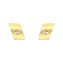 Brillant-Creolen Gelbgold