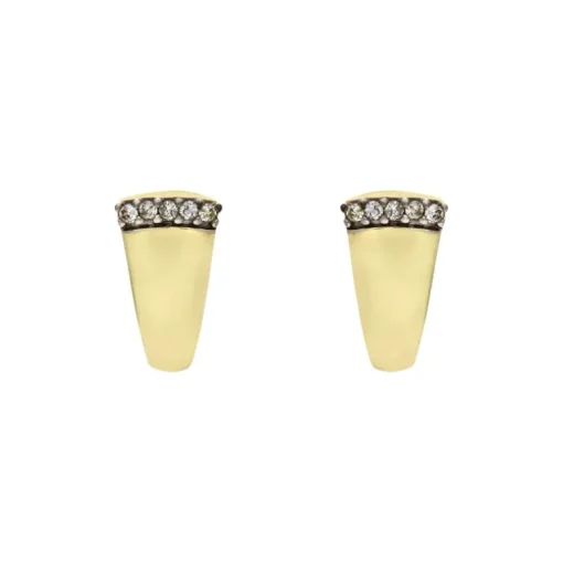 Brillant-Creolen Gelbgold