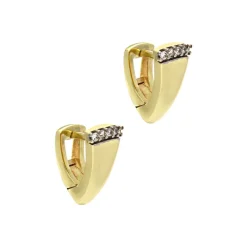 Brillant-Creolen Gelbgold