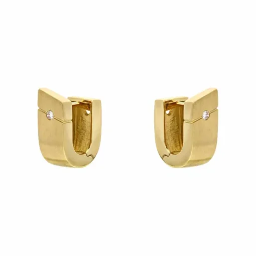 Brillant-Creolen Gelbgold