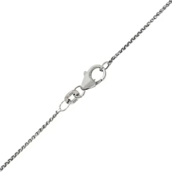 Brillant-Durchläufer mit Kette Weißgold 0,668 ct