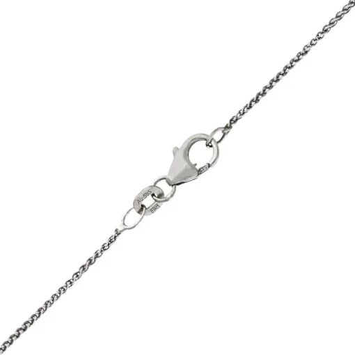 Brillant-Durchläufer mit Kette Weißgold 0,668 ct