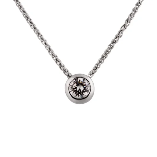 Brillant-Durchläufer Weißgold 1,009 ct