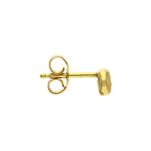Brillant-Einzel-Ohrstecker Gelbgold