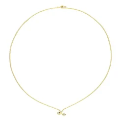 Brillant-Halsschmuck Gelbgold