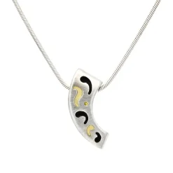 Brillant-Halsschmuck Silber