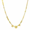 Brillant-Kette Gelbgold