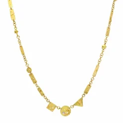 Brillant-Kette Gelbgold