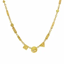 Brillant-Kette Gelbgold