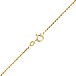 Brillant-Kette mit Anhänger Bicolor