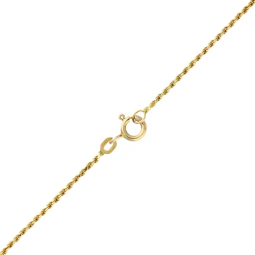 Brillant-Kette mit Anhänger Bicolor
