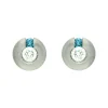 Brillant-Ohrstecker Bicolor