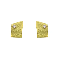 Brillant-Ohrstecker Gelbgold