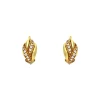 Brillant-Ohrstecker Gelbgold