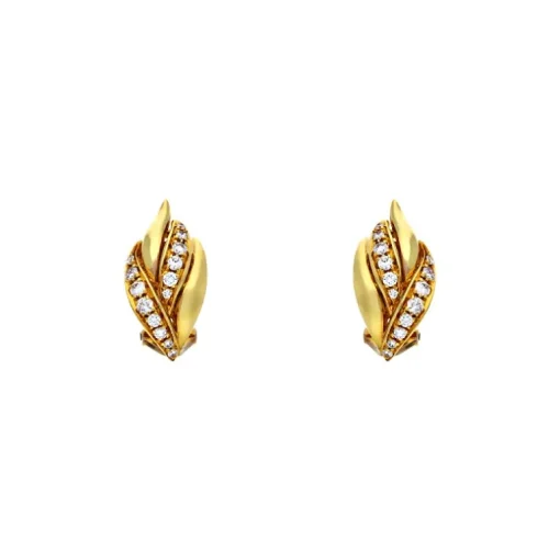 Brillant-Ohrstecker Gelbgold