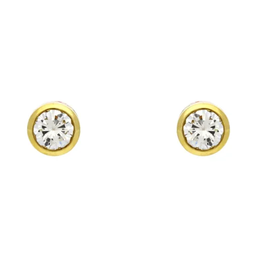 Brillant-Ohrstecker Gelbgold 0,34 ct